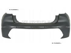 Бампер задний (грунтованный) с отв. под парктроники, без отв. под камеру