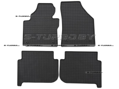 Коврики модельные резиновые в салон (низкий борт)