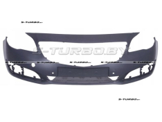 Бампер передний (грунтованный) без отв. под омыватели, с отв. под парктроники