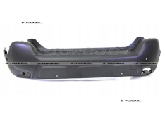 Бампер задний (черный) с отв. под парктроники