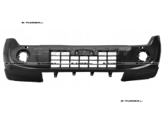 Бампер передний, с отв. под омыватели, с отв. под накладку крыла