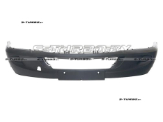 Бампер передний (черный) без отв. под противотуманки, без отв. под парктроники