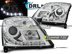 Передние фары TRU DRL CHROME