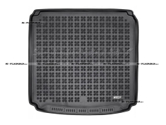 Коврик в багажник модельный полиуретановый