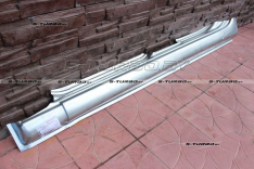 Порог (левый) полный профиль, заводской штамп