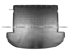 Коврик в багажник модельный полиуретановый, 7 мест, сложенный 3-й ряд
