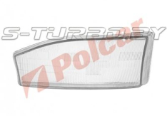 Стекло передней фары (левое)