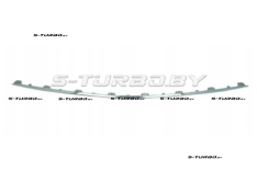 Молдинг переднего бампера, хром