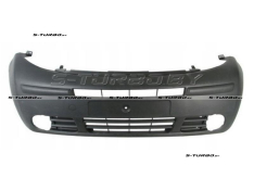 Бампер передний (черный) с отв. под противотуманки