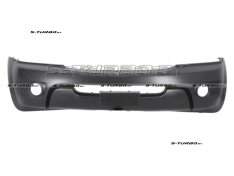 Бампер передний (грунтованный) ex-model, с отв. под противотуманки