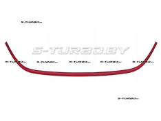 Накладка решетки бампера (центральная) красная, для версии allure gti