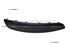 Накладка переднего бампера (правая) черная