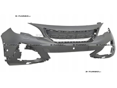 Бампер передний (грунтованный) с отв. под парктроники, для версии с галогенными фарами