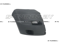 Бампер передний (черный) правая часть