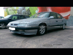 Накладка переднего бампера ZENDER