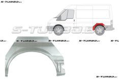 Арка задняя (левая) короткая база, заводской штамп