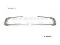 Накладки решетки бампера (левая+правая) хром, 2014-2016