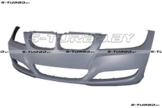 Бампер передний (грунтованный) без отв. под омыватели, без отв. под парктроники