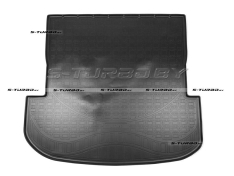 Коврик в багажник модельный полиуретановый, 7 мест, сложенный 3-й ряд