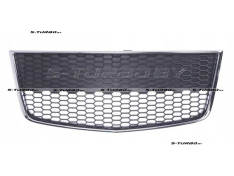 Решетка в бампер (центральная) с хром. молдингом