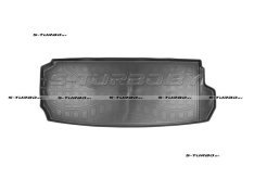 Коврик в багажник модельный полиуретановый, 7 мест, разложенный 3-й ряд