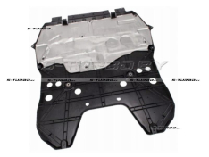 Защита двигателя (пластик) бензин / дизель, длинная, с отверстиями, с алюминиевой крышкой