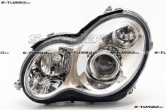 Передняя фара (левая) линзованная, xenon