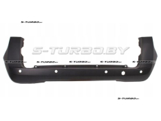 Бампер задний (черный) с отв. под парктроники, для версии с распашной дверью