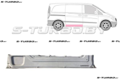 Дверь боковая сдвижная (правая) внутренняя часть, заводской штамп