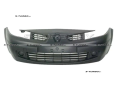 Бампер передний (грунтованный) комплектный, без отв. под противотуманки