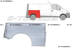 Крыло заднее (правое) длинная база, до стекла, заводской штамп