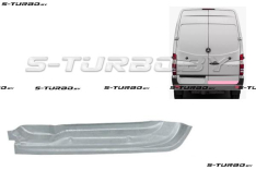 Дверь задняя (правая) распашная, внутренняя часть, заводской штамп