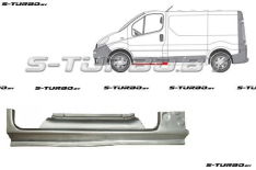 Порог (левый) под переднюю дверь, низкий, заводской штамп