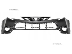 Бампер передний (грунтованный) с отв. под омыватели, верхняя часть
