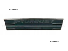 Решетка в бампер (центральная) с хромом, euro-type