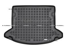 Коврик в багажник модельный полиуретановый