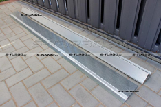 Порог (правый) ремкомплект, нижняя+верхняя наружная часть