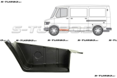 Ступень передней двери (левой) нижняя + верхняя часть, с нижним креплением, заводской штамп