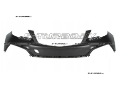 Бампер передний (грунтованный)  без отв. под омыватели, без отв. под парктроники, верхняя часть