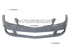 Бампер передний (грунтованный) с отв. под омыватели, с отв. под парктроники