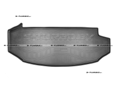 Коврик в багажник модельный полиуретановый, 7 мест, разложенный 3-й ряд