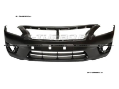 Бампер передний (черный)