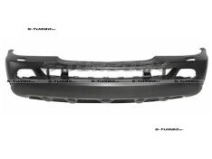 Бампер передний (грунтованный) с отв. под омыватели, без отв. под парктроники