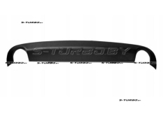 Спойлер заднего бампера, с отв. на две выхлопные трубы