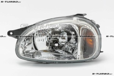 Передняя фара (левая) ручная, прозрачное стекло