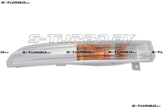 Указатель поворота в бампер (правый) белый