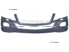 Бампер передний (грунтованный) с отв. под омыватели, без отв. под парктроники