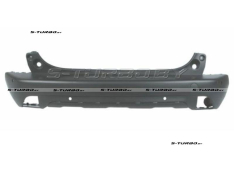 Бампер задний (грунтованный) с отв. под парктроники, с отв. под накладку