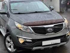 Дефлектор капота, короткий