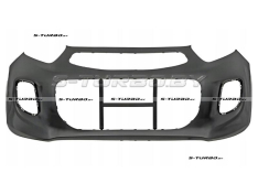 Бампер передний (черный) с отв. под противотуманки